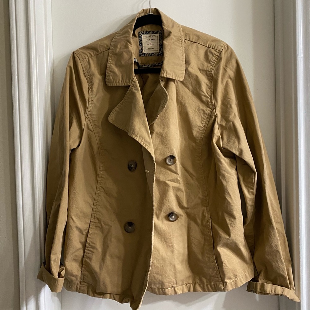 Old Navy Khaki Peacoat